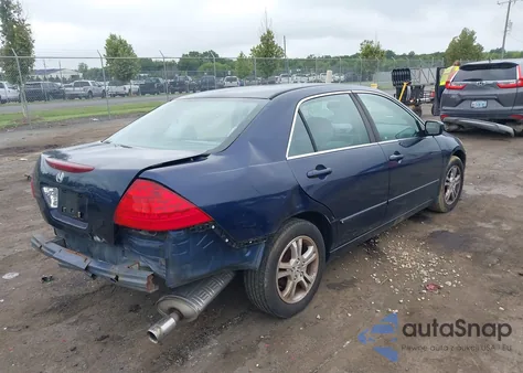 2006 Honda Accord 2.4 Se из США, поврежденный, VIN 1HGCM56316A110043